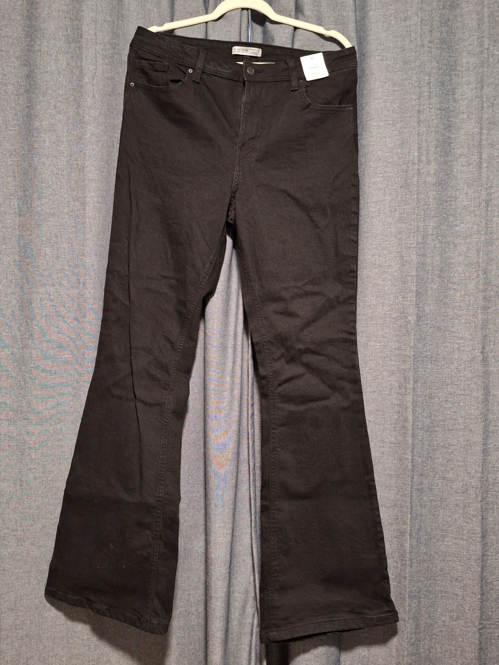 NWT Primark Black Flare Jeans Size 12